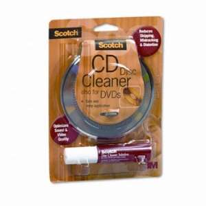  EAR Scotch CD/DVD Disc Cleaner Wipes & Spray Bottle 