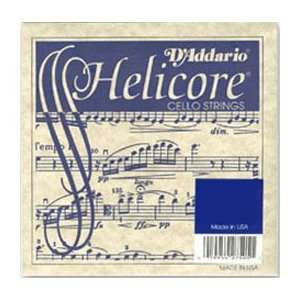  DAddario Helicore Cello String Set, 3/4 Size   Medium 