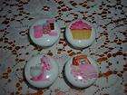Shabby cottage chic Pink Kitchen cupcakes Mixer knobs 4
