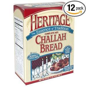 Heritage Challah Bread mix, 24 Ounce Grocery & Gourmet Food