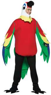 New PARROT Tropical Bird Funny Mascot Halloween Costume  