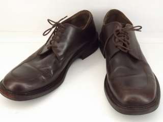 Mens shoes brown leather comfort Country Road 45 12 M oxfords work 