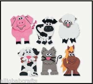 Farm Animal Magnet Craft Kit 4 Kids Fun School ABCraft  