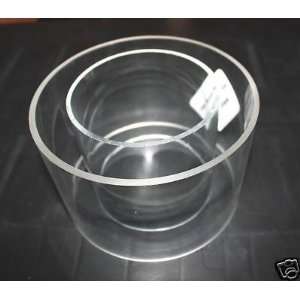  Clear acrylic Plastic Plexiglass Pipe tube 4 110 mm 3 