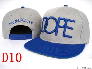 NEW 6 Options Classic Fashion DOPe Snapback CAP HAT Rap BBoy HipHop 