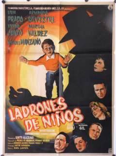 327 Ladrones de Niños, Mexican Poster, Lilia Prado  
