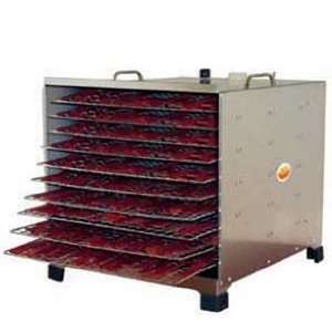   LEM Stainless Steel Ten Tray Dehydrator With Timer