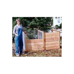  Earth Engine Double Compost Bin: Home & Kitchen