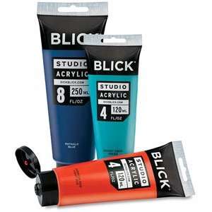  Blick Studio Acrylics   Copper (Metallic), 4 oz Arts 