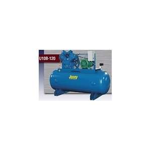 Jenny Two Stage Electric Stationary Tank Mounted Air Compressors Pump 