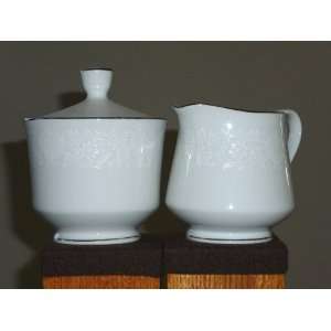   Crown Victoria Fine China Creamer and Sugar Bowl Set: Everything Else