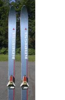  alpine downhill skis. Measures 62 longall original. The skis 