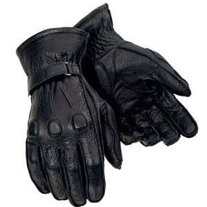 Tour Master Deerskin Mens Leather Harley Cruiser Motorcycle Gloves 