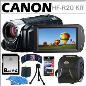  Canon VIXIA HF R20 8GB Flash Memory Full High Definition 