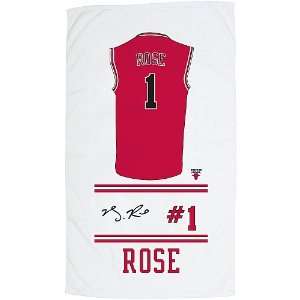   Chicago Bulls Derrick Rose Player Jersey Towel