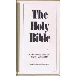 The Holy Bible Read by Alexander Scourby  Books
