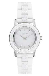 DKNY Glitz Small Round Dial Bracelet Watch  