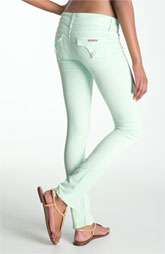 Hudson Jeans Skinny Stretch Jeans (Mint) $165.00