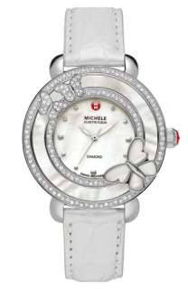 MICHELE Cloette Butterfly Customizable Diamond Watch  