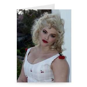  Anna Nicole Smith   Greeting Card (Pack of 2)   7x5 inch 