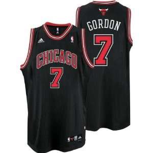 Ben Gordon Jersey adidas Black Swingman #7 Chicago Bulls Jersey