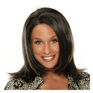 Beverly Johnson Synthetic Lace Front Wig Hair Pearl