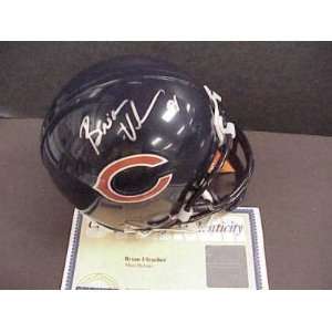 Brian Urlacher Signed Mini Helmet   w COA