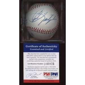 Carl Yastrzemski Signed Baseball   Single PSA DNA   Autographed 
