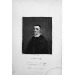  Charles Knight 1837 Antique Portrait W. Harvey M.D