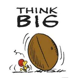 Charles Schulz Peanuts   Think Big 