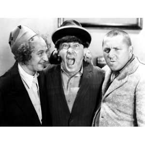  The Three Stooges, Larry Fine, Moe Howard, Curly Howard, c 