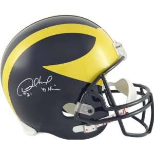 Desmond Howard Autographed Helmet  Details Michigan Wolverines 
