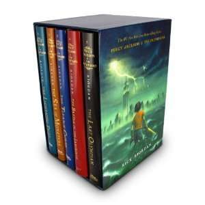   book Boxed Set [Paperback] Rick Riordan (Author) RICK RIORDAN Books