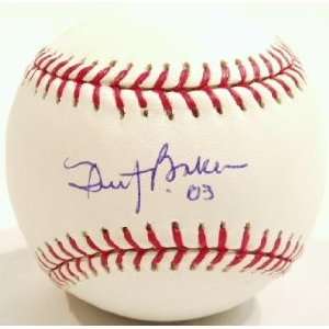 Dusty Baker Autographed Ball   w/03