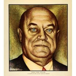 1932 Print Harry Ford Sinclair Oil Industry Portrait Hamlin Baker 