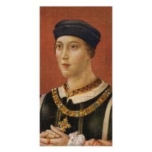 King Henry VI portrait (reigned 1422   1461) Premium Giclee Poster 