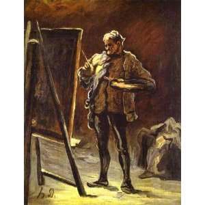 FRAMED oil paintings   Honoré Daumier   24 x 32 inches   Artist in 