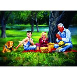  The Blessing 500+pc Jigsaw Puzzle by Jack Sorenson Toys 