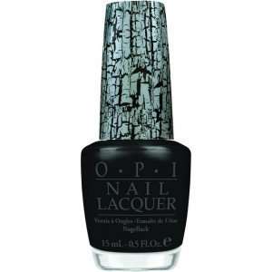  OPI Black Shatter E53 Nail Polish 0.5 oz: Health 