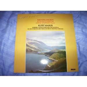  GL 25330 Mendelssohn Scottish/String Symphs Kurt Masur Kurt Masur 