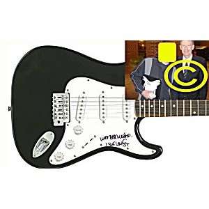 Lyle Lovett Autographed Signed Guitar & Proof