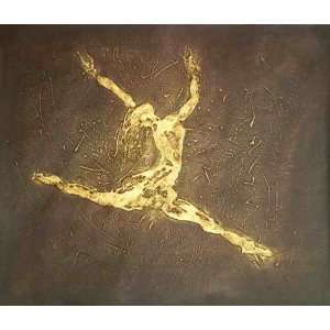 Nadia Comaneci Oil Painting on Canvas Hand Made Replica Finest Quality 