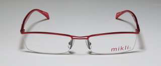   MIKLI 809 56 19 140 RED/WHITE VISION CARE RX EYEGLASSES/GLASSES/FRAMES
