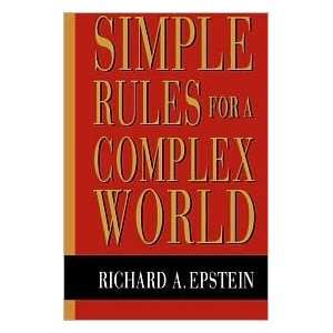   World Publisher Harvard University Press Richard A. Epstein Books