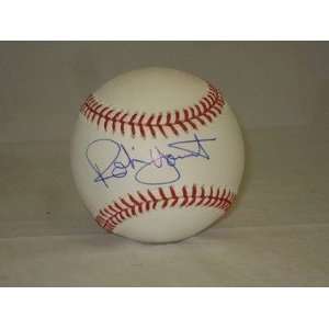 Robin Yount Autographed Baseball   Autographed Baseballs