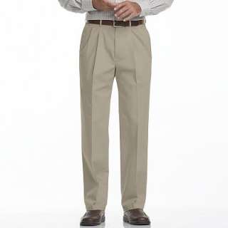 Haggar Work to Weekend Classic Fit Pleated Pants