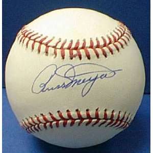 Russ Meyer Autographed Baseball
