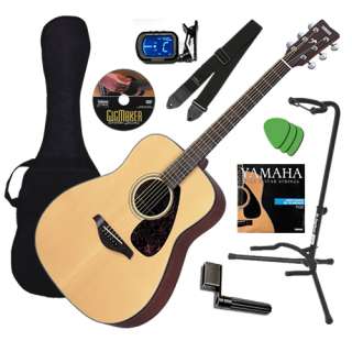 Yamaha Acoustic FG700S FG700 S GUITAR ESSENTIALS BUNDLE 086792829968 