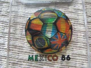 VINTAGE SOCCER WORLD CUP MEXICO 86 1986 BOTTLE OPENER  