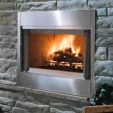 Majestic ODSR42A Al Fresco 36 Outdoor Wood Burning Fireplace  